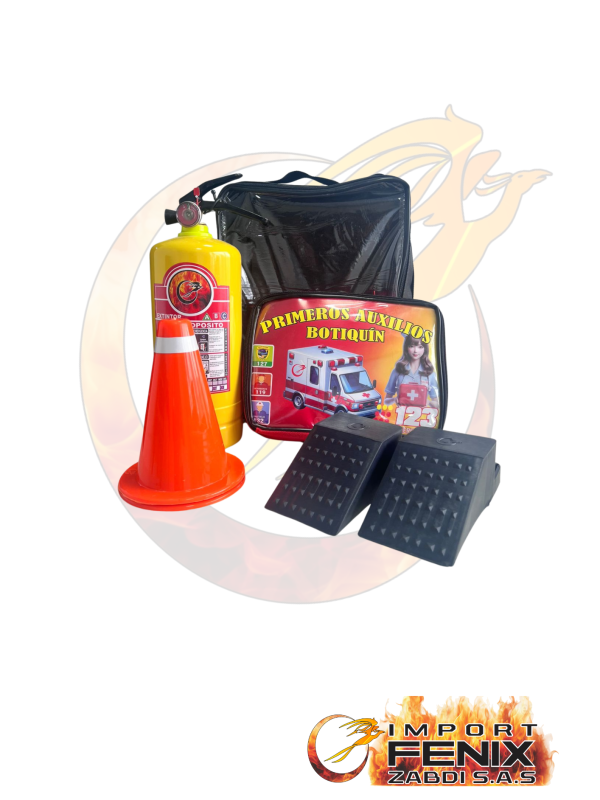 KIT DE CARRETERA MALETIN LONA CON BOT TERMICO